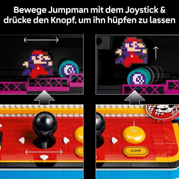 Produktbild: LEGO Donkey Kong Arcade - Retro-Spielautomat Modellbau 72051