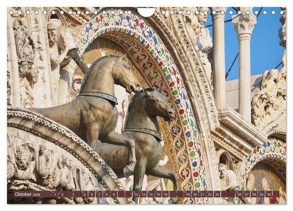 Produktbild: In Sehnsucht Dein Venedig (Wandkalender 2026 DIN A4 quer), CALVENDO Monatskalender