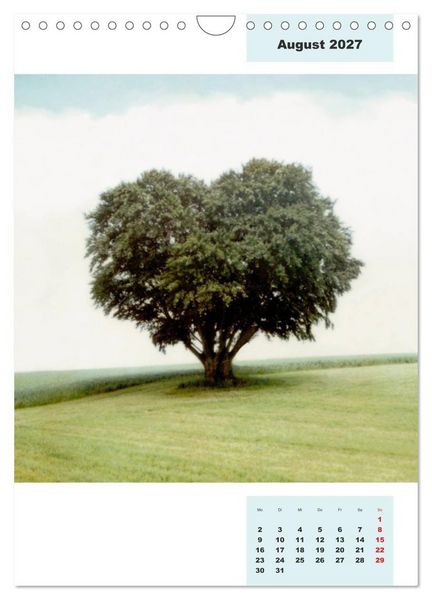Produktbild: Blaues Land (Wandkalender 2027 DIN A4 hoch), CALVENDO Monatskalender