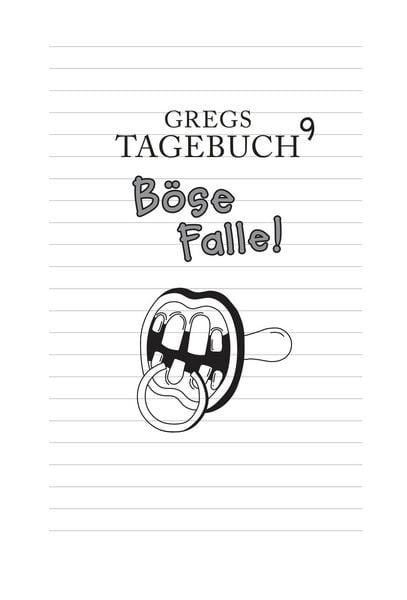 Produktbild: Gregs Tagebuch 9 - B&ouml;se Falle!
