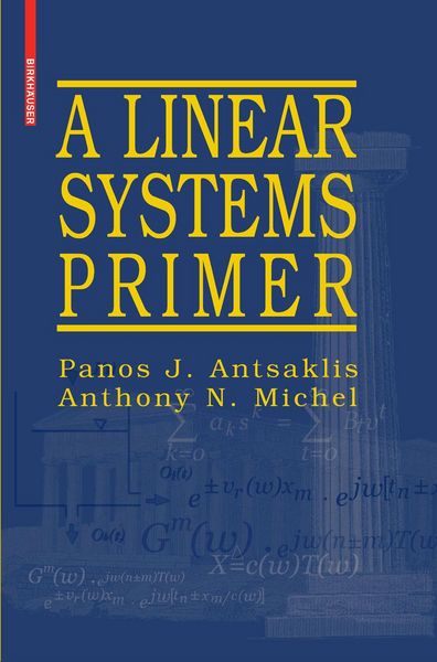 Produktbild: A Linear Systems Primer