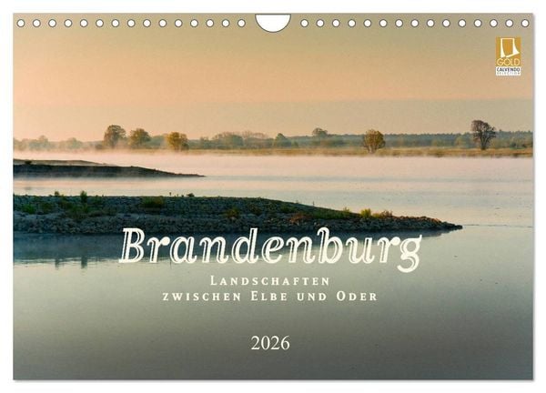 Produktbild: Brandenburg - Landschaften zwischen Elbe und Oder (Wandkalender 2026 DIN A4 quer), CALVENDO Monatskalender
