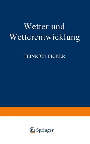 Produktbild: Wetter und Wetterentwicklung