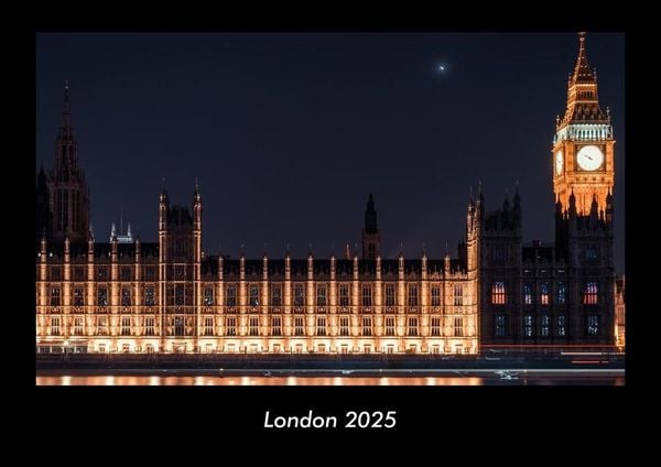 Produktbild: London 2025 Fotokalender DIN A3