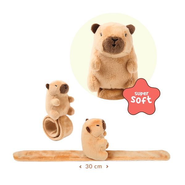 Produktbild: Armband Snap Pl&uuml;sch Capybara 30cm T