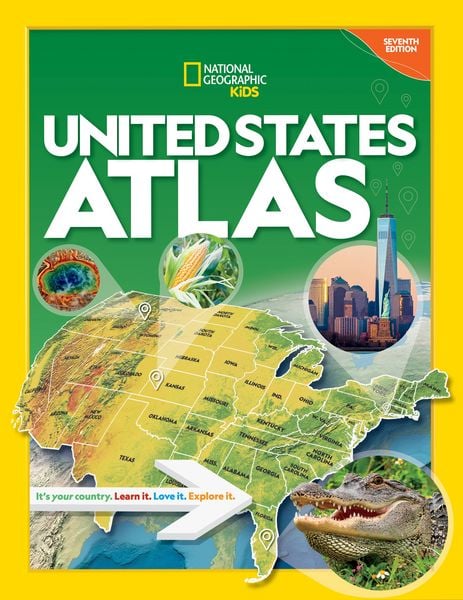 Produktbild: National Geographic Kids United States Atlas, 7th Edition