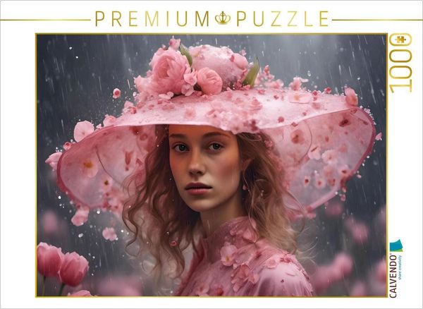 CALVENDO Puzzle Zarte Schönheit in rosa | 1000 Teile Lege-Größe 64x48cm Foto-Puzzle für glückliche Stunden