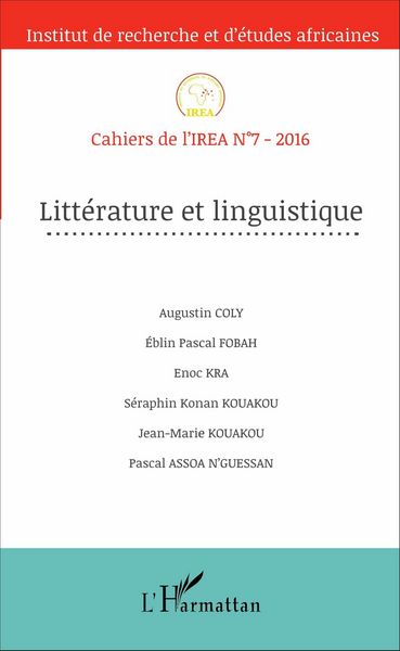 Produktbild: Litt&eacute;rature et linguistique