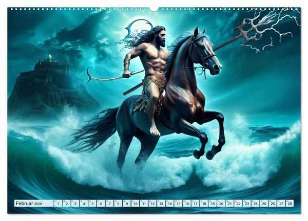 Produktbild: Im Reich der M&auml;rchen, Mythen und Legenden (hochwertiger Premium Wandkalender 2026 DIN A2 quer), Kunstdruck in Hochglanz