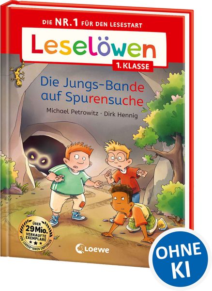 Produktbild: Lesel&ouml;wen 1. Klasse - Die Jungs-Bande auf Spurensuche