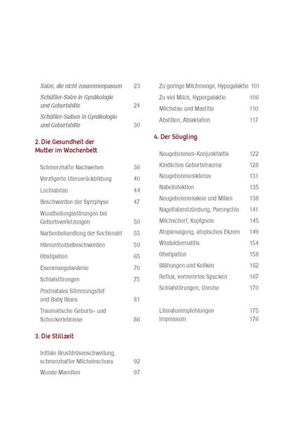 Produktbild: Praxisratgeber Wochenbett. Beschwerden lindern und vorbeugen.
