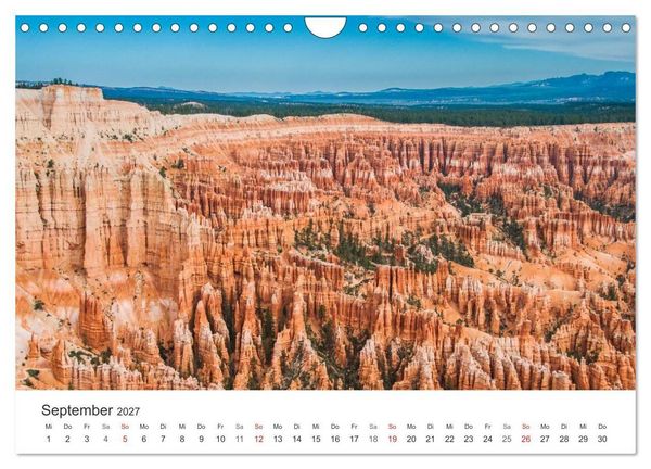 Produktbild: USA &ndash; Landschaft und Sehnsucht (Wandkalender 2027 DIN A4 quer), CALVENDO Monatskalender