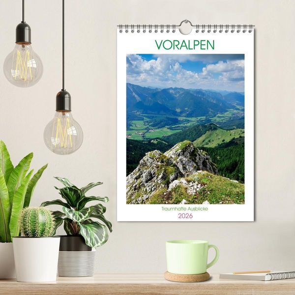 Produktbild: Voralpen (Wandkalender 2026 DIN A4 hoch), CALVENDO Monatskalender