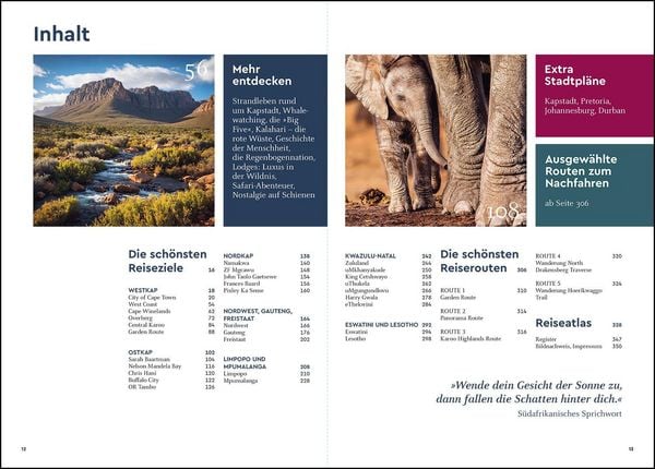 Produktbild: KUNTH Unterwegs in S&uuml;dafrika