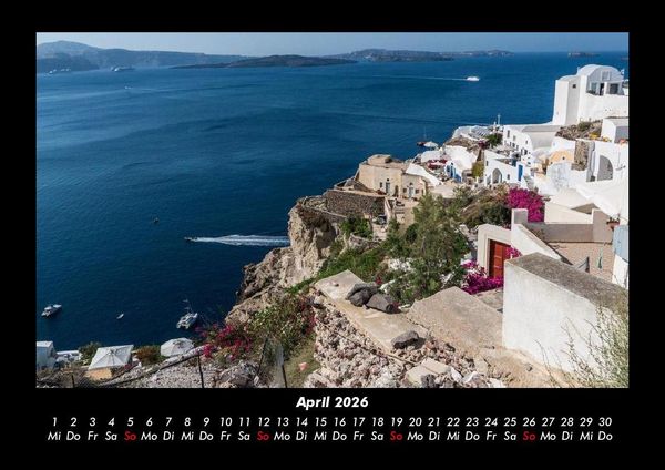 Produktbild: Trauminseln 2026 Fotokalender DIN A3