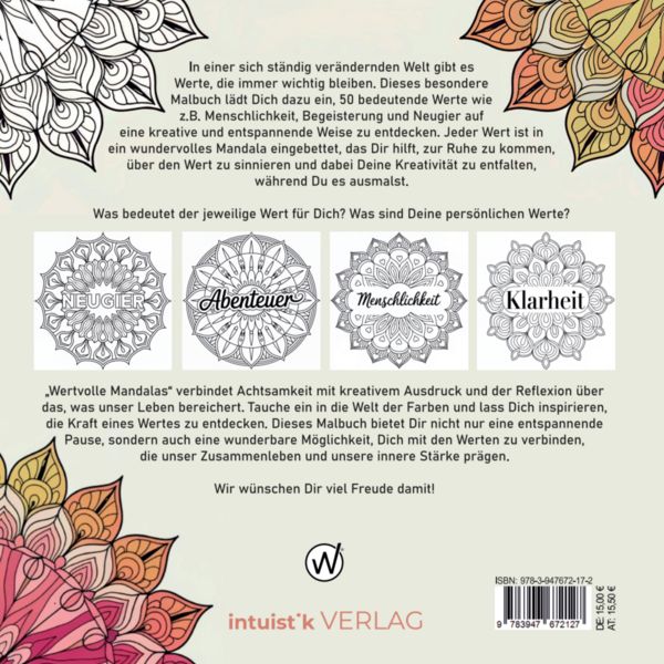 Produktbild: Wertevolle Mandalas
