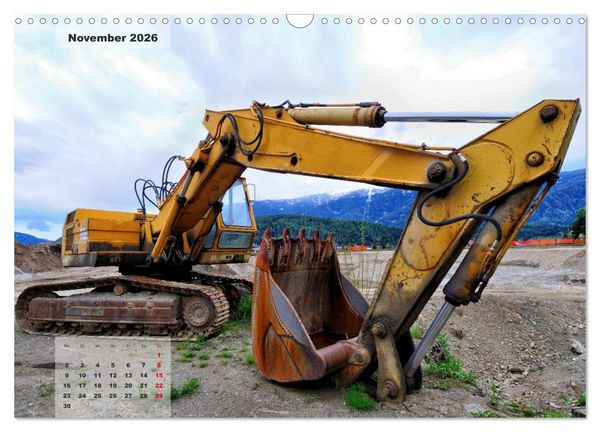 Produktbild: Maschinen - Mal anders gesehen (Wandkalender 2026 DIN A3 quer), CALVENDO Monatskalender