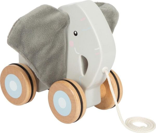 Produktbild: Nachziehtier Elefant mit Knisterohren