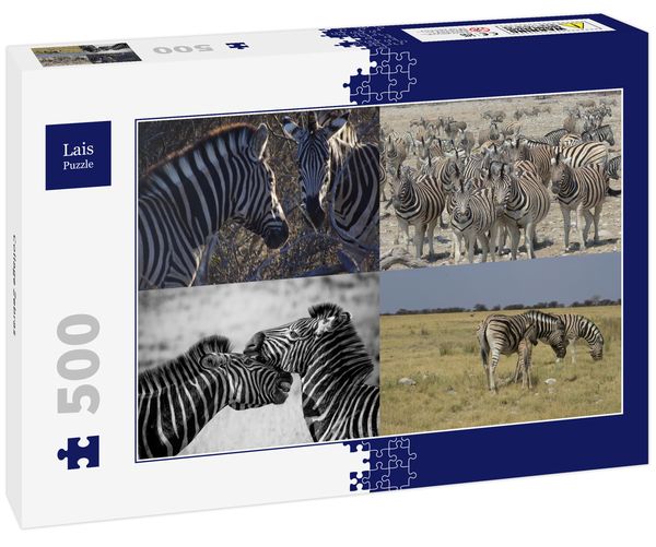 Lais Puzzle Collage Zebras 500 Teile