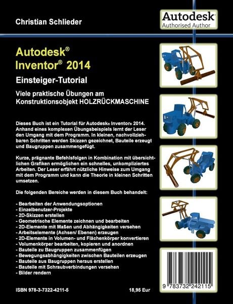 Produktbild: Autodesk Inventor 2014 - Einsteiger-Tutorial