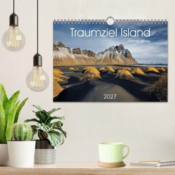 Produktbild: Traumziel Island 2027 (Wandkalender 2027 DIN A4 quer), CALVENDO Monatskalender