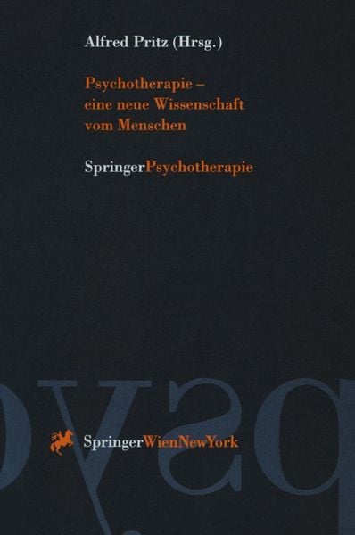 Produktbild: Psychotherapie - eine neue Wissenschaft vom Menschen