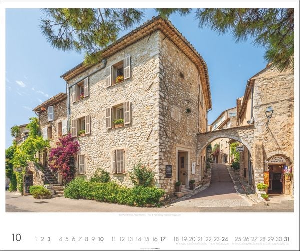 Produktbild: Provence Kalender 2027 - Bl&uuml;hende Lavendelfelder und malerische D&ouml;rfer