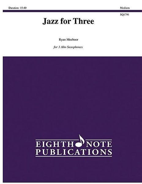 Produktbild: Meeboer, R: Jazz for Three