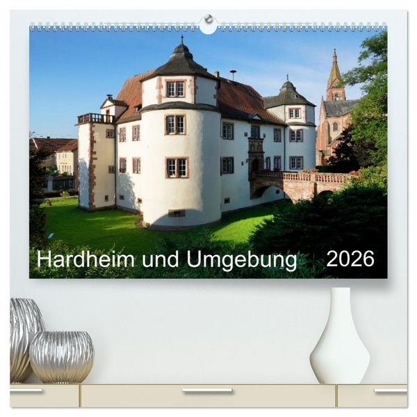 Produktbild: Hardheim und Umgebung (hochwertiger Premium Wandkalender 2026 DIN A2 quer), Kunstdruck in Hochglanz