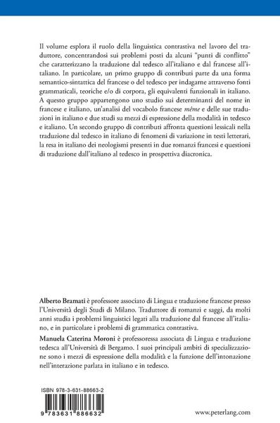 Produktbild: La linguistica contrastiva al servizio della traduzione