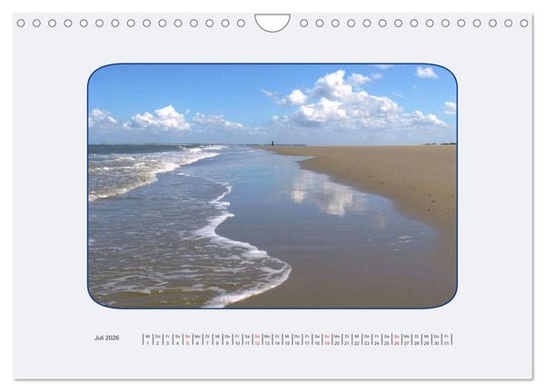 Produktbild: Ouddorp Spezial / Bilder von einer holl&auml;ndischen Nordseeinsel (Wandkalender 2026 DIN A4 quer), CALVENDO Monatskalender