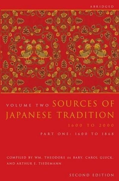 Produktbild: Sources of Japanese Tradition, Abridged