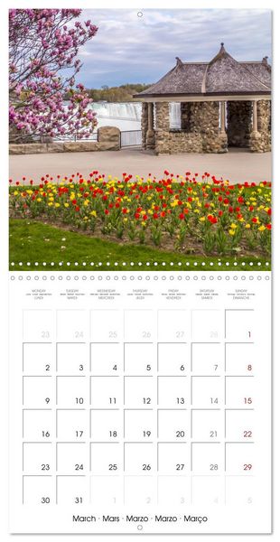 Produktbild: NIAGARA FALLS Idyllic impressions by day and night (Wall Calendar 2026 12 &times; 12 Inch) CALVENDO 12 Month Wall Calendar