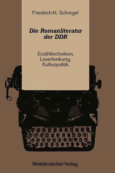 Produktbild: Die Romanliteratur der DDR