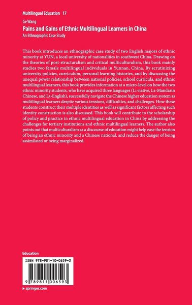 Produktbild: Pains and Gains of Ethnic Multilingual Learners in China