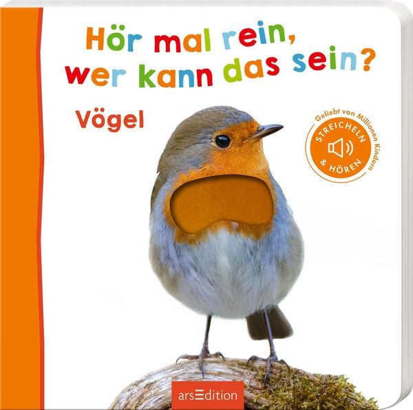 Hör mal rein, wer kann das sein? – Vögel, Gebundene Ausgabe von , arsedition, 978-3-8458-5935-4