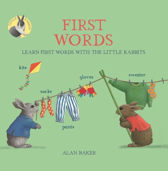 Little Rabbits' First Words: Learn First Words with the Little Rabbits