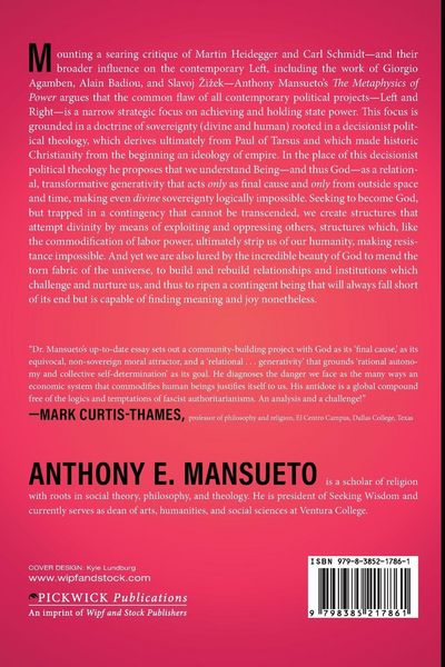 Produktbild: The Metaphysics of Power