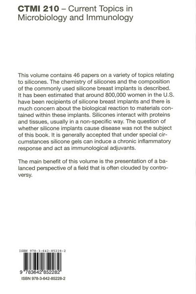 Produktbild: Immunology of Silicones