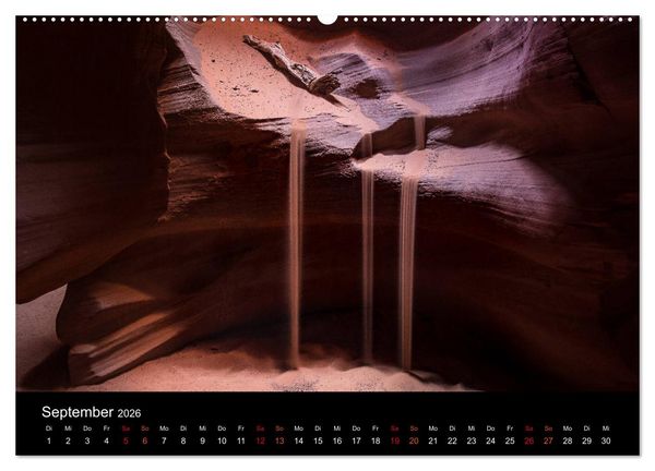 Produktbild: USA Desert Dreams (hochwertiger Premium Wandkalender 2026 DIN A2 quer), Kunstdruck in Hochglanz