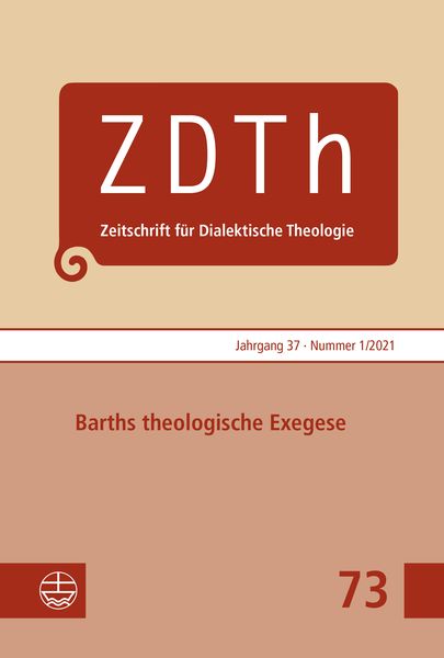 Produktbild: Barths theologische Exegese