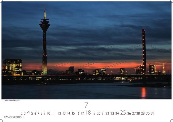 Produktbild: D&uuml;sseldorf Kalender 2027 &ndash; Wandkalender | Fotokalender Deutschland 24x35cm &ndash; 12 gro&szlig;formatige Fotomotive in Top-Qualit&auml;t der Rheinmetropole