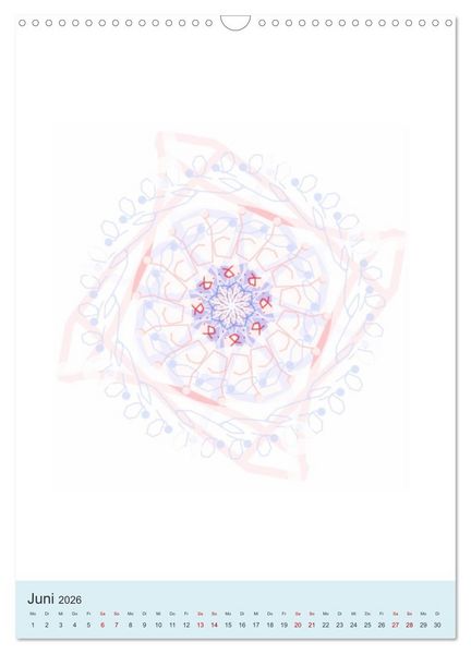 Produktbild: Transluzent-Mandalas (Wandkalender 2026 DIN A3 hoch), CALVENDO Monatskalender