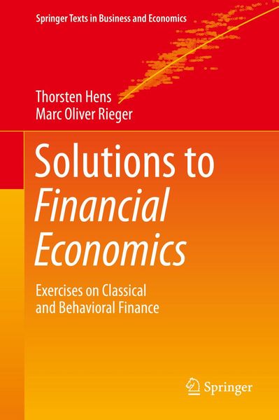 Produktbild: Solutions to Financial Economics
