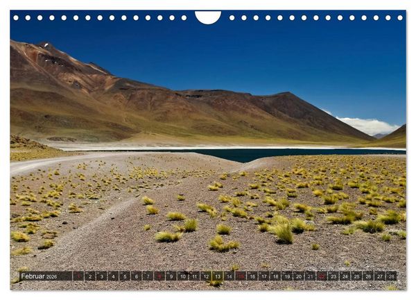 Produktbild: Atacama W&uuml;ste - Landschaften der Extreme (Wandkalender 2026 DIN A4 quer), CALVENDO Monatskalender