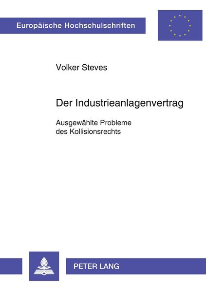 Produktbild: Der Industrieanlagenvertrag