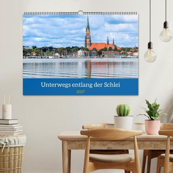 Produktbild: Unterwegs entlang der Schlei (Wandkalender 2027 DIN A2 quer), CALVENDO Monatskalender