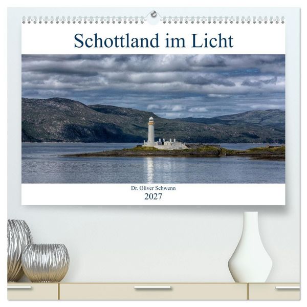 Produktbild: Schottland im Licht (hochwertiger Premium Wandkalender 2027 DIN A2 quer), Kunstdruck in Hochglanz