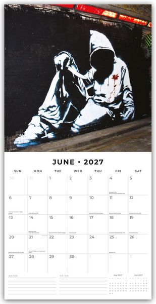Produktbild: Banksy 2027 &ndash; 16-Monatskalender