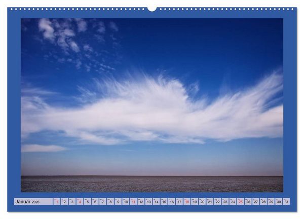 Produktbild: B&uuml;sum an der Nordsee (hochwertiger Premium Wandkalender 2026 DIN A2 quer), Kunstdruck in Hochglanz